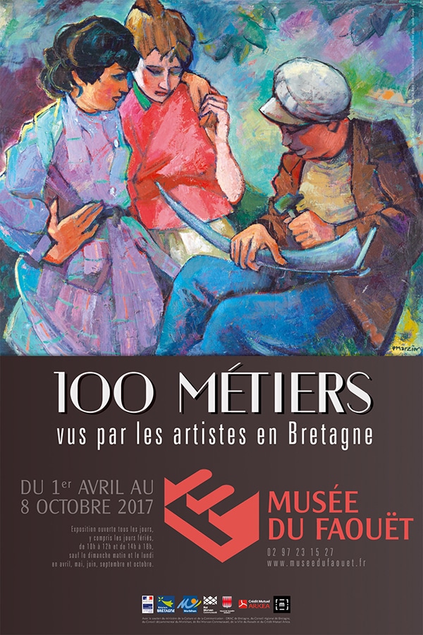100 métiers vus par les artistes en Bretagne