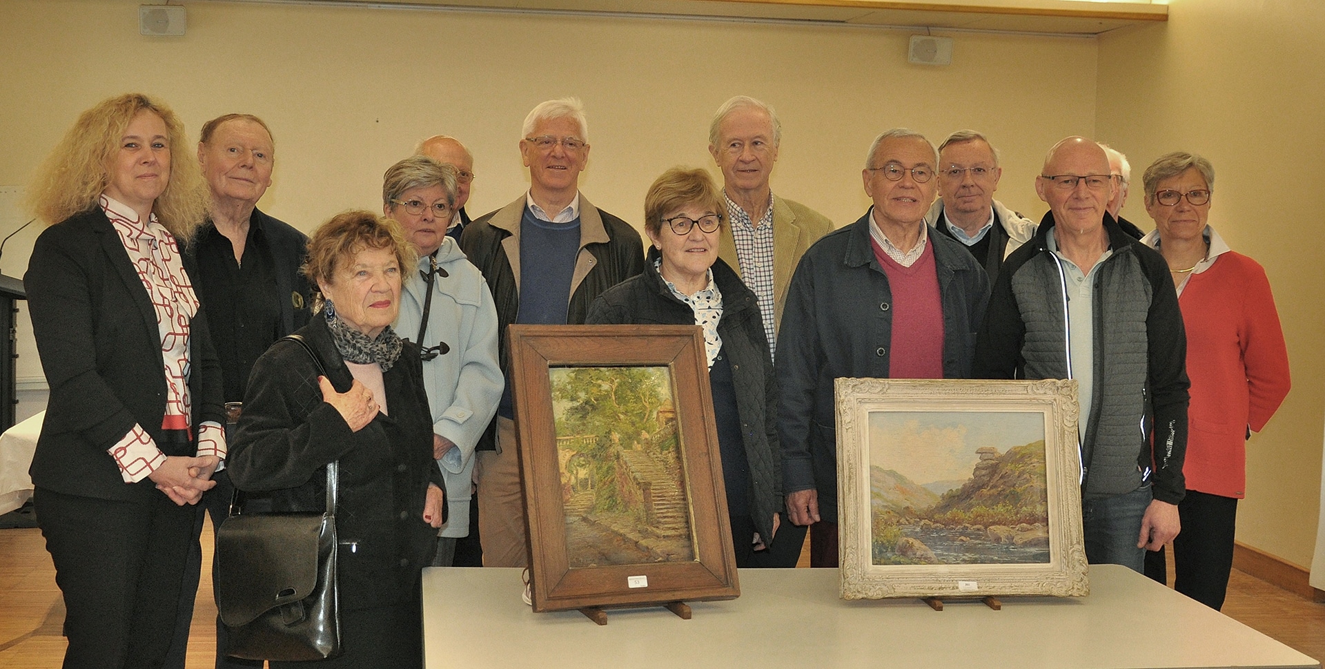 3 tableaux, 6 photos et 3 planches de dessins ont été remis en mai 2019 par l'association des Amis du musée du Faouët au profit du fonds documentaire du musée