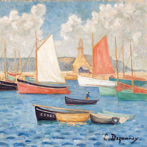 Un collectionneur sur les traces des peintres en Bretagne